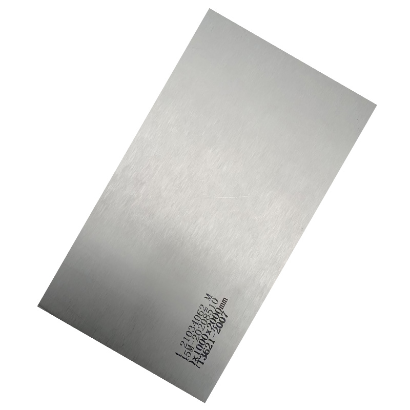 Titanium plaat