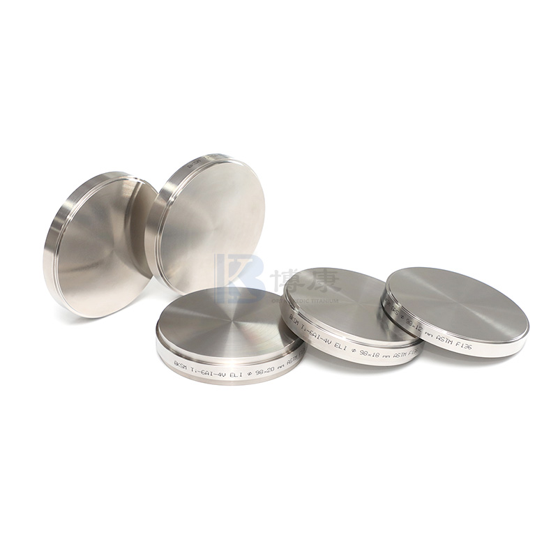 Tandheelkundige titanium schijf