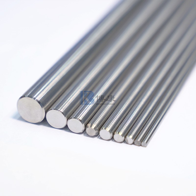 Industriële ronde staaf en staaf van titanium