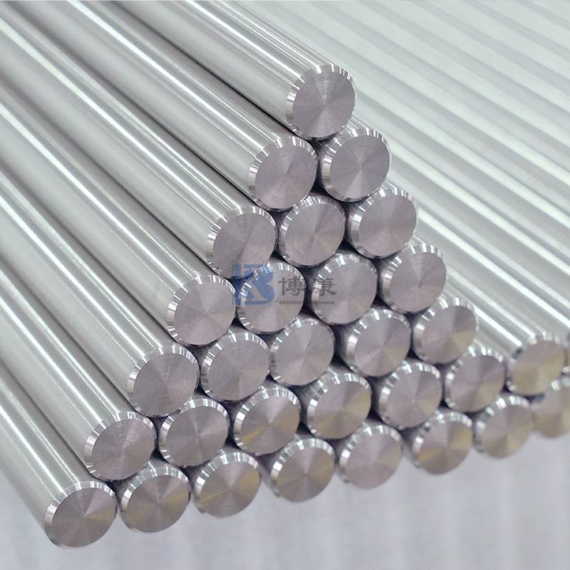 Industriële ronde staaf en staaf van titanium